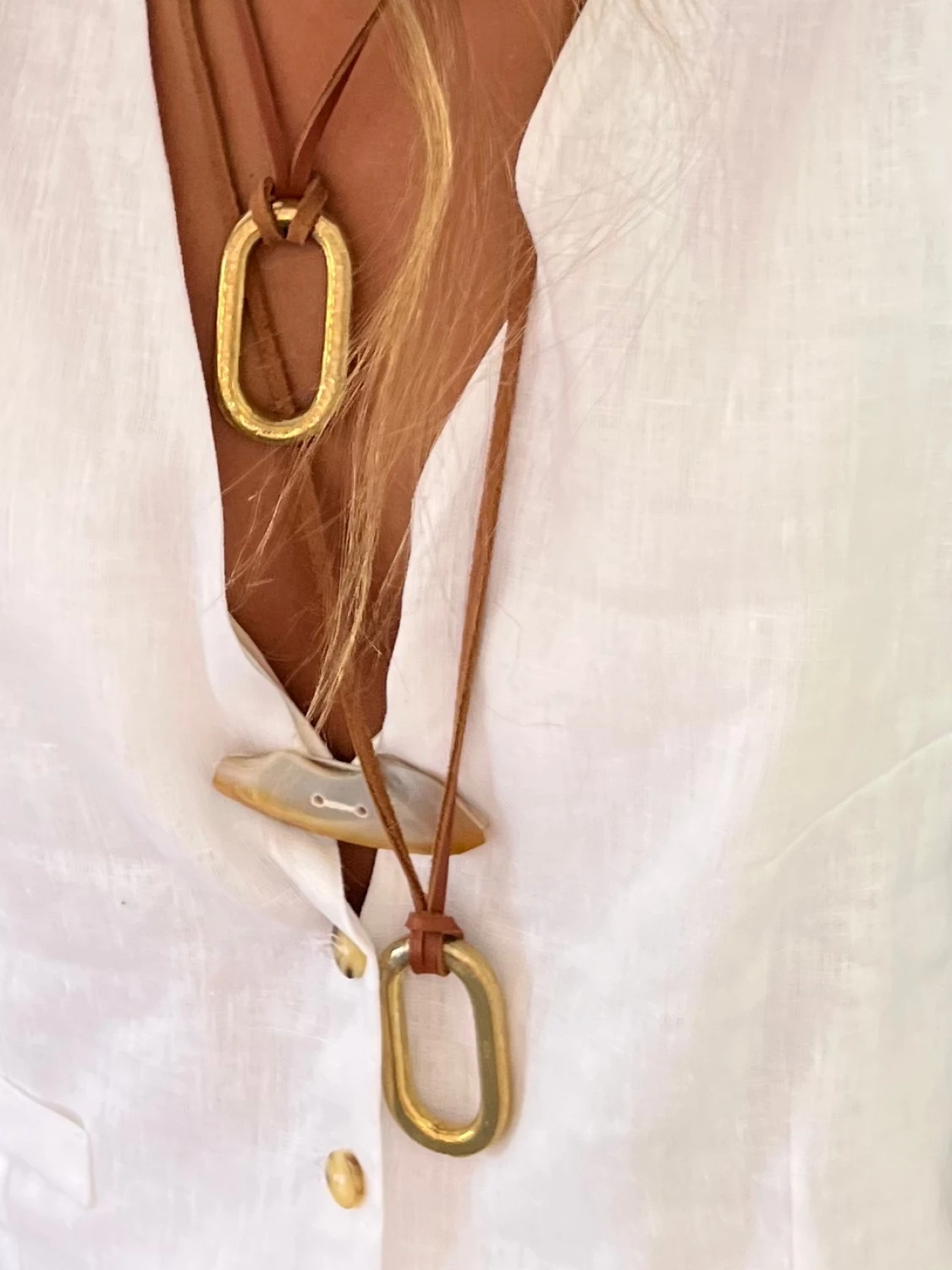 Oval Shape Necklace