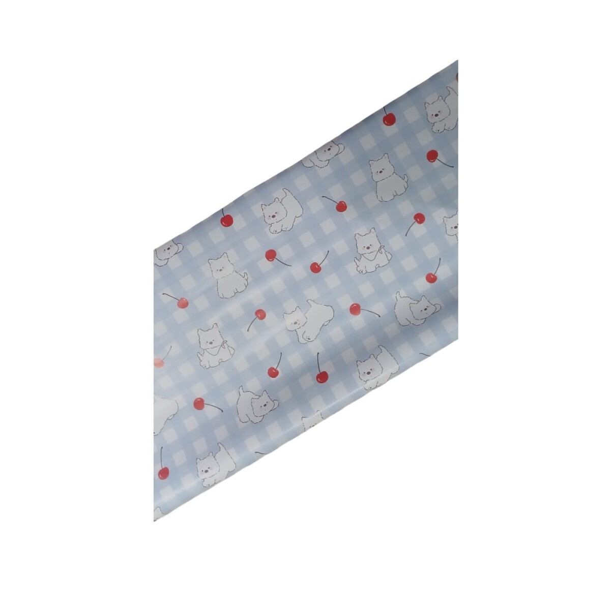 Papel de regalo animalitos - celeste 