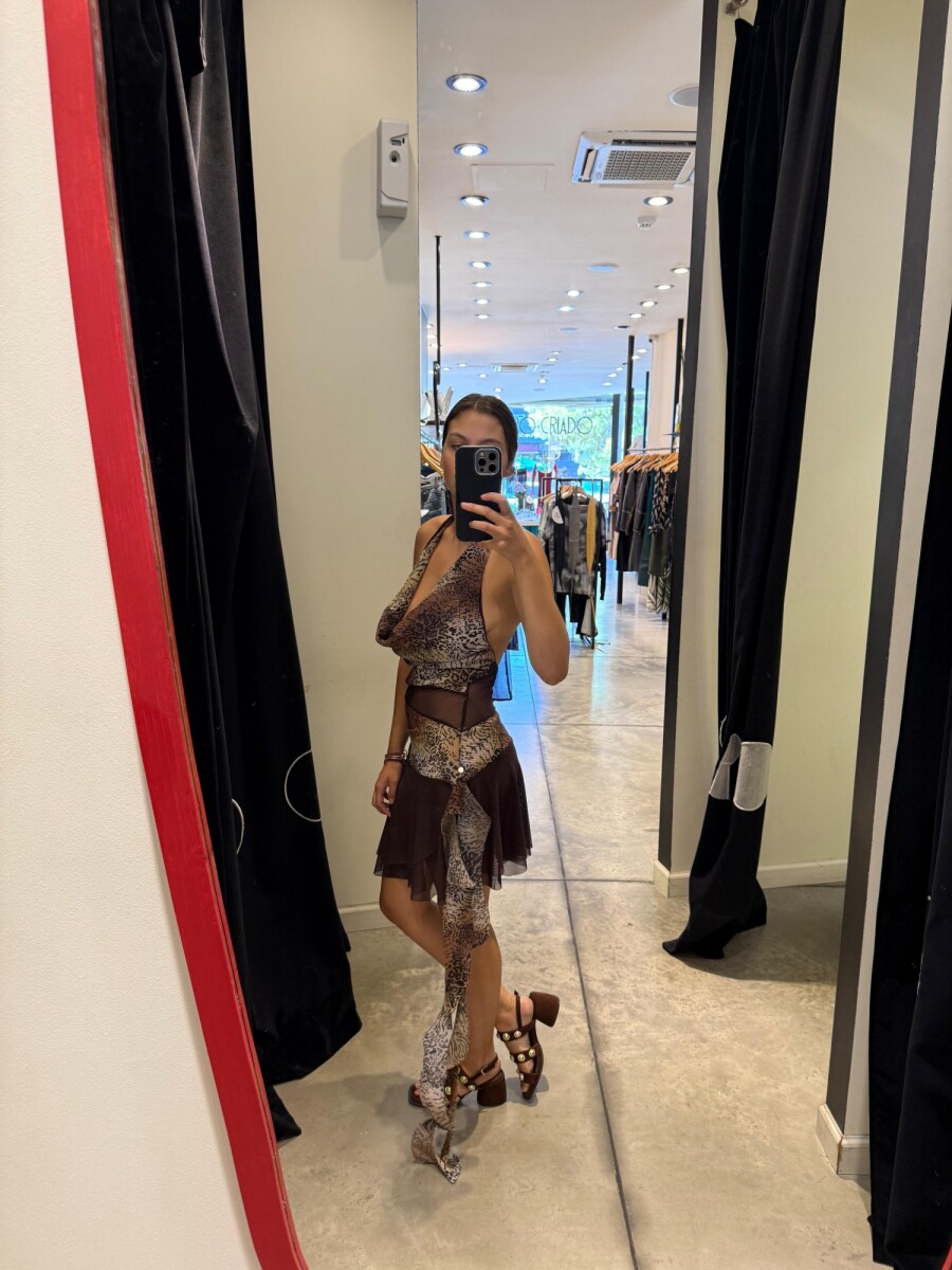 Vestido Spark - MARRON 