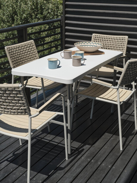 Mesa plegable HOLMEN A60xL121 blanco Mesa plegable HOLMEN A60xL121 blanco