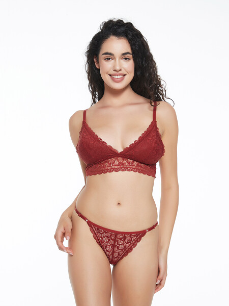 BRALETTE FREYA BORDEAUX