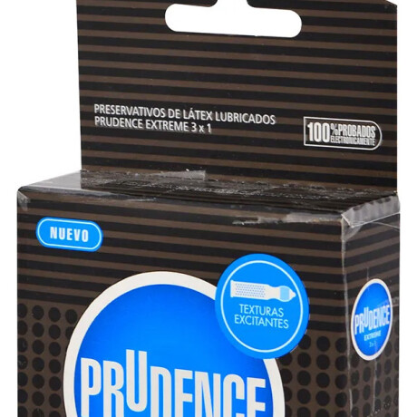 PRESERVATIVOS PRUDENCE X 3 UNID EXTREME PRESERVATIVOS PRUDENCE X 3 UNID EXTREME