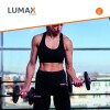 Kit 2 Mancuernas Maciza Cromada C/ Rosca + 20 Kilos Pesas 2x5Kg 2x2.5Kg 4x1.25Kg