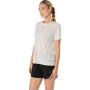 Polos Running Metarun Ss Top Mujer Cream