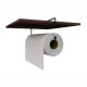 Soporte para papel toalla NEGRO