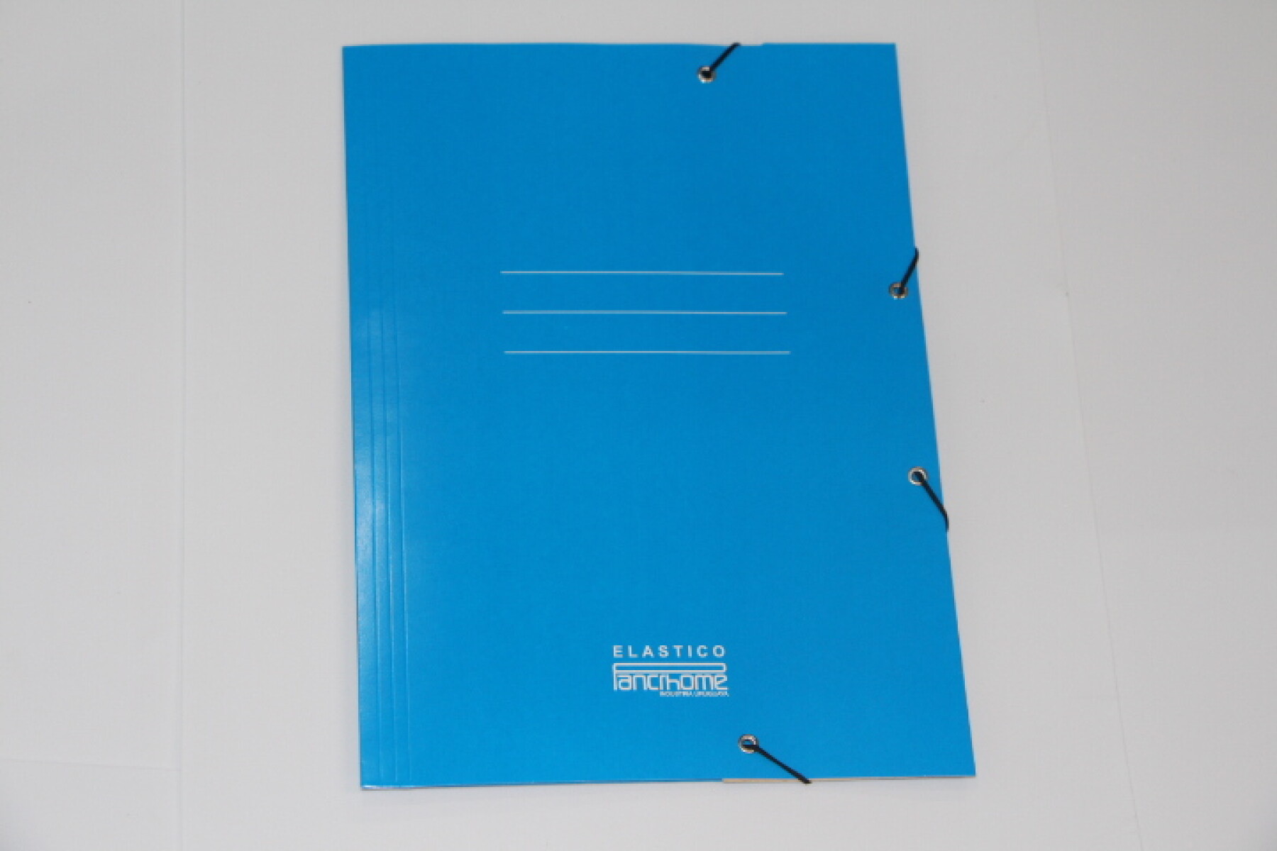 CARPETA PANCHROME CON ELASTICO 307 AZUL 