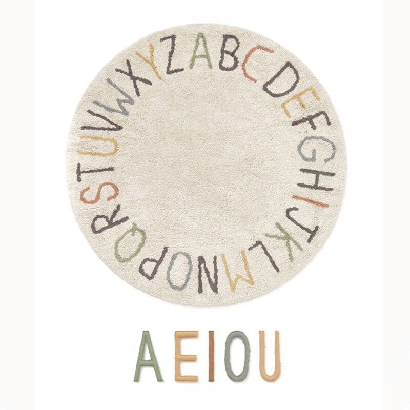 Alfombra lavable ABC Colors