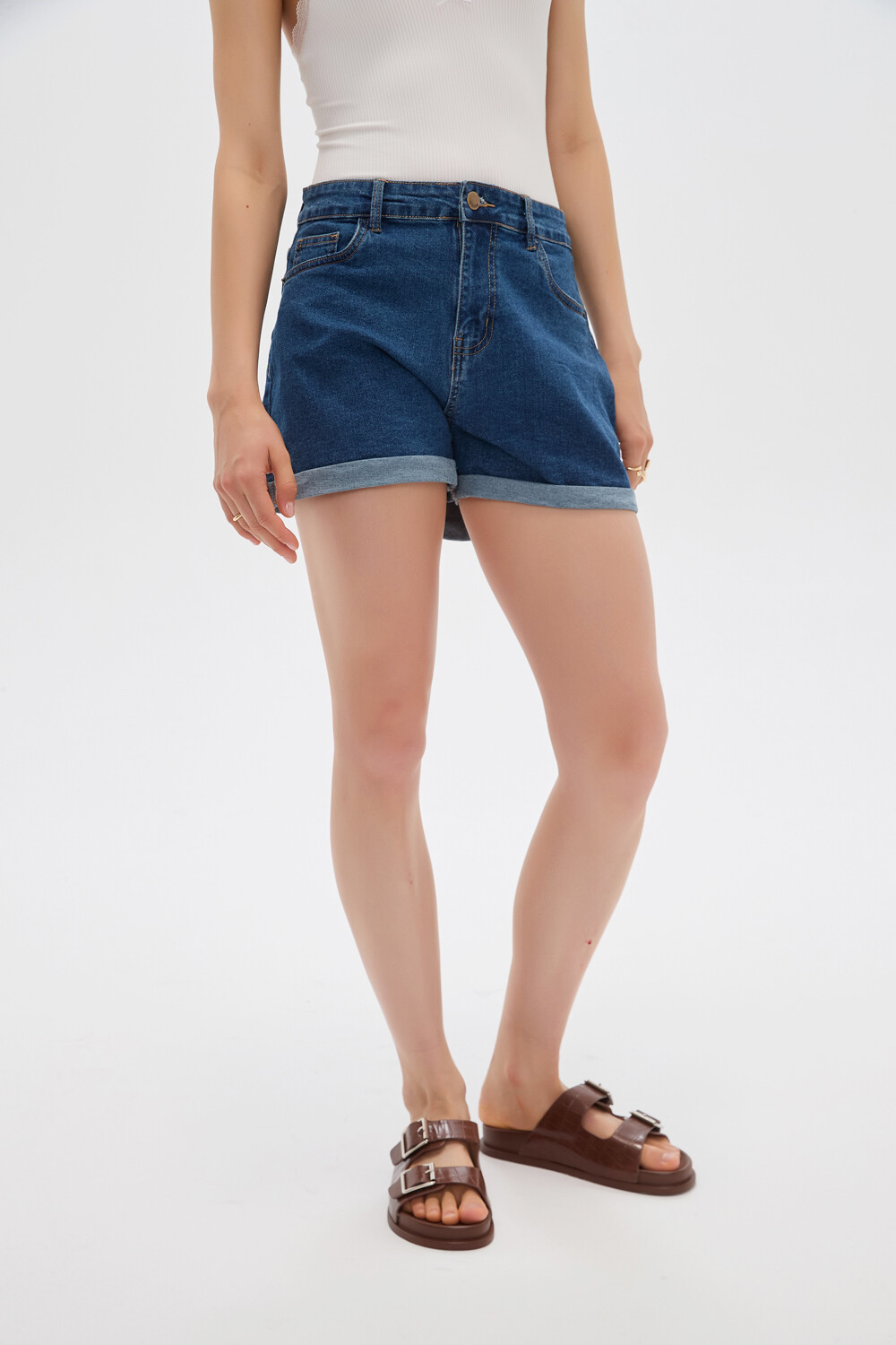 Short Eloide Azul Medio
