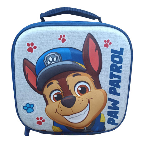 Lunchera Paw Patrol 3D 22 cm AZUL