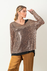 BLUSA CALISTA Tostado