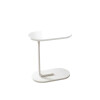 Mesa auxiliar Lumax de arrime MDF minimalista para living Madera Blanco