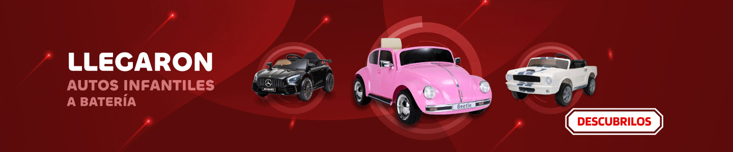 Nuevo ingreso de autos infantiles