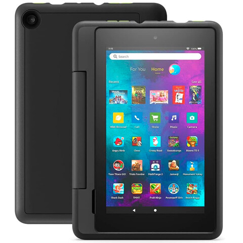 Tablet Fire 7 Kids Pro 16 Gb De 9.ª Generación TABLET AMAZON FIRE KIDS PRO 7 16GB NEGRO