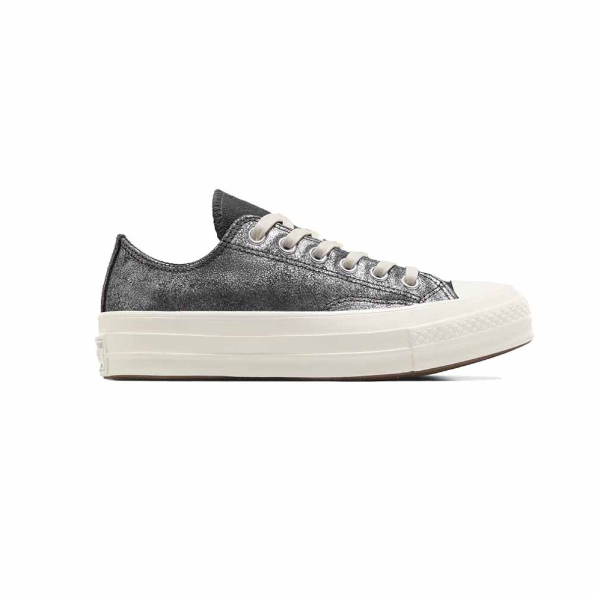 Zapatillas Converse Chuck 70 Suede Shimmer Mujer - Grey 