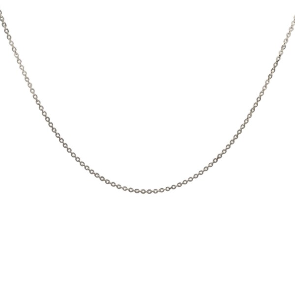 Cadena Force Oval-Plata 925-Sin Piedra-CD3079 sinpiedra