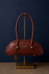 Baguette Bag Crocco Caramel