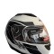 CASCO DE MOTO RUSH INTEGRAL - 626 BLANCO/GRIS/NEGRO