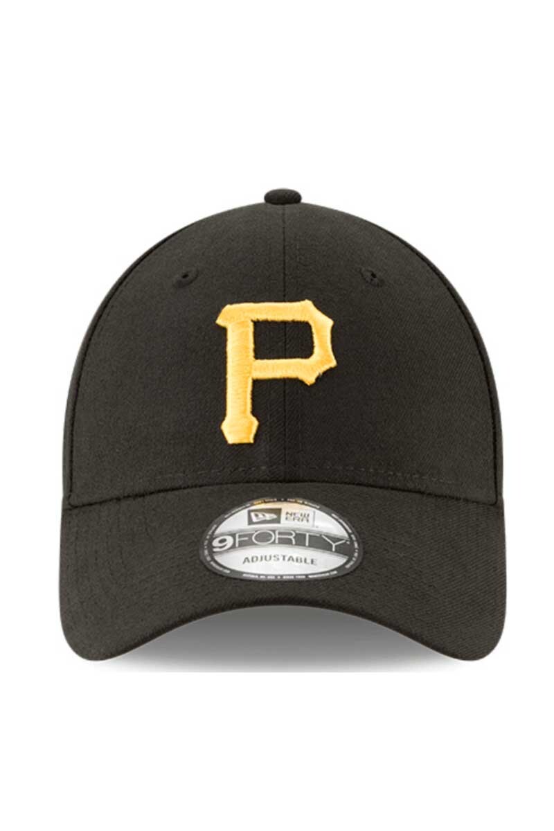 GORRO CURVO NEW ERA PIRATES NEGRO AMARILLO Negro