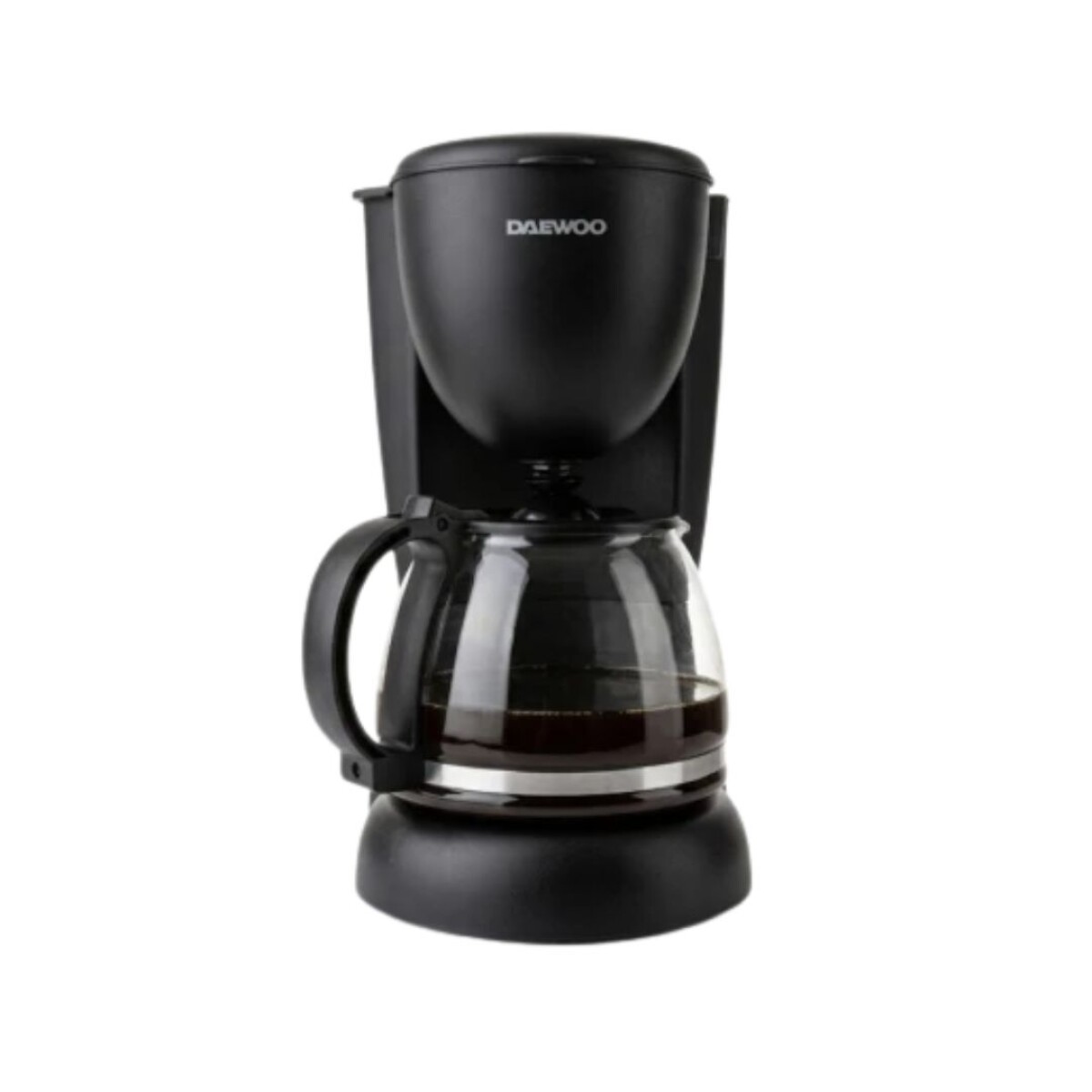 Cafetera de filtro Daewoo | 1,25 Lts. | Antigoteo | Colo negro 