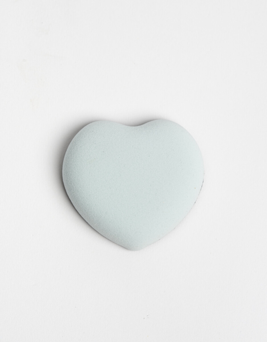 Esponja De Maquillaje Para Polvos Feeling Jeanious Con Forma De Corazón 