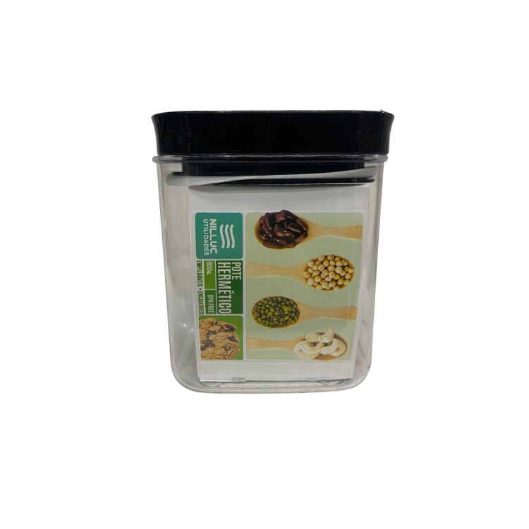 POTE HERMETICO CUADRADO 800ML POTE HERMETICO CUADRADO 800ML