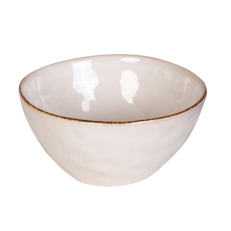 BOWL 15CM DIANA CERAMICA NATURAL-BEIGE CREMA