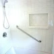 Agarradera De Acero Inoxidable 76.2Cm Satinada Aqualia 000