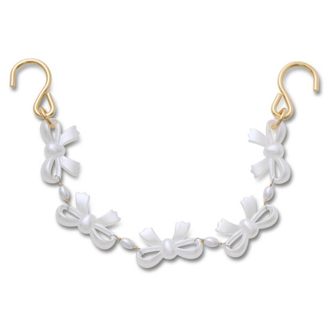 Jibbitz Pearl Bow Rivet Chain Multicolor