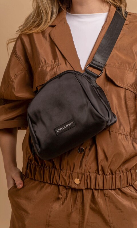 BANDOLERA GINSENG NEGRO