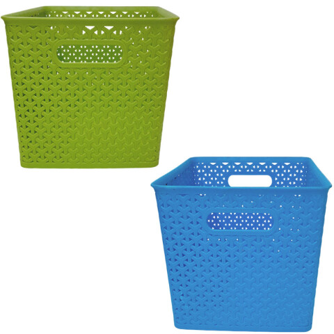 Canasto Organizador con agarre 35.5x29x22cm Canasto Organizador Con Agarre 35.5x29x22cm
