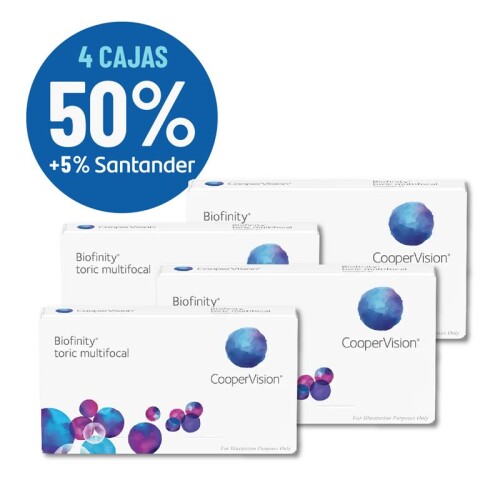 Set Biofinity Multifocal Torico Blanco