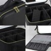 Maletín organizador de Comesticos con Espejo Led Negro Maletín organizador de Comesticos con Espejo Led Negro