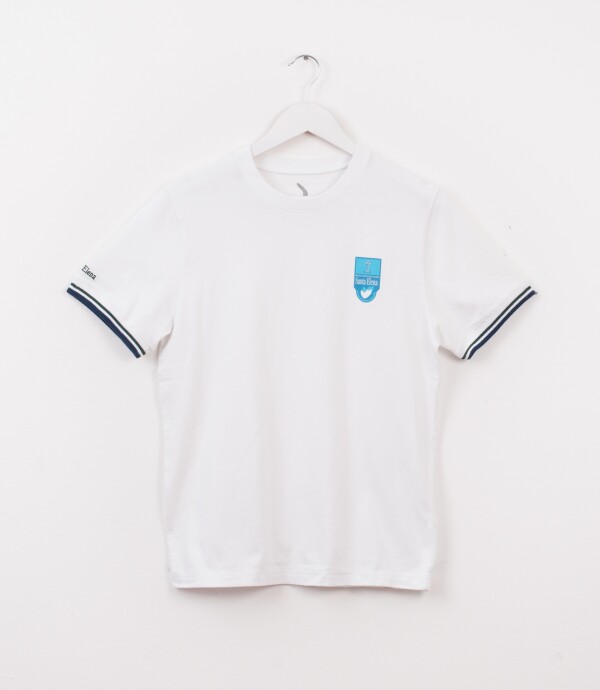 T-shirt manga corta Santa Elena Blanco