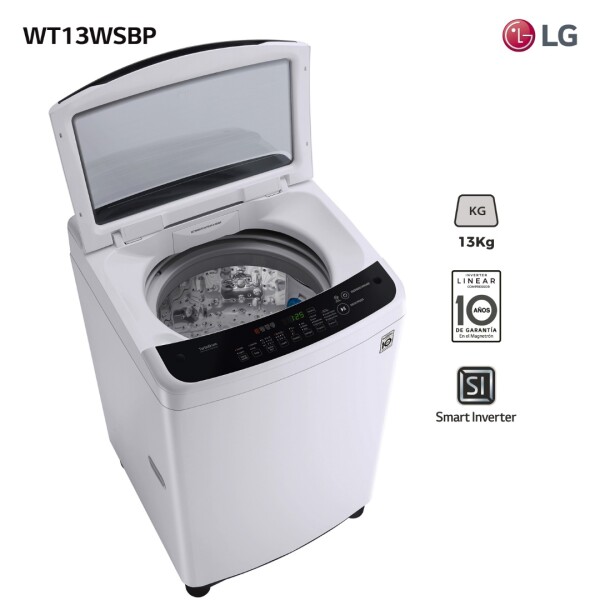 Lavarropas 13 Kg Lg Wt13wsbp LAVARROPAS LG 13KG WT13WSBP