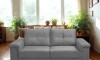 Sillón 2 Cuerpos en tela de Lino - Palazio Gris