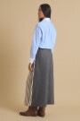 FALDA LARGA Gris