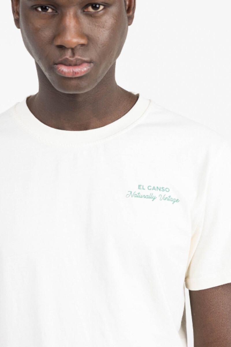 Camiseta Tinte Natural Crudo