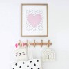 Perchero de pared madera bambú 5 ganchos Perchero de pared madera bambú 5 ganchos