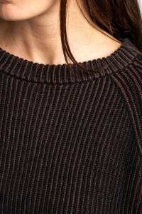 Sweater Texturado Negro