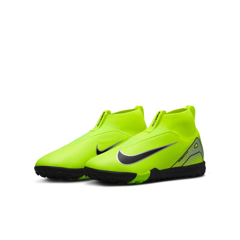 Tacos Nike Jr Mercurial Superfly 10 Academy de Niños Amarillo