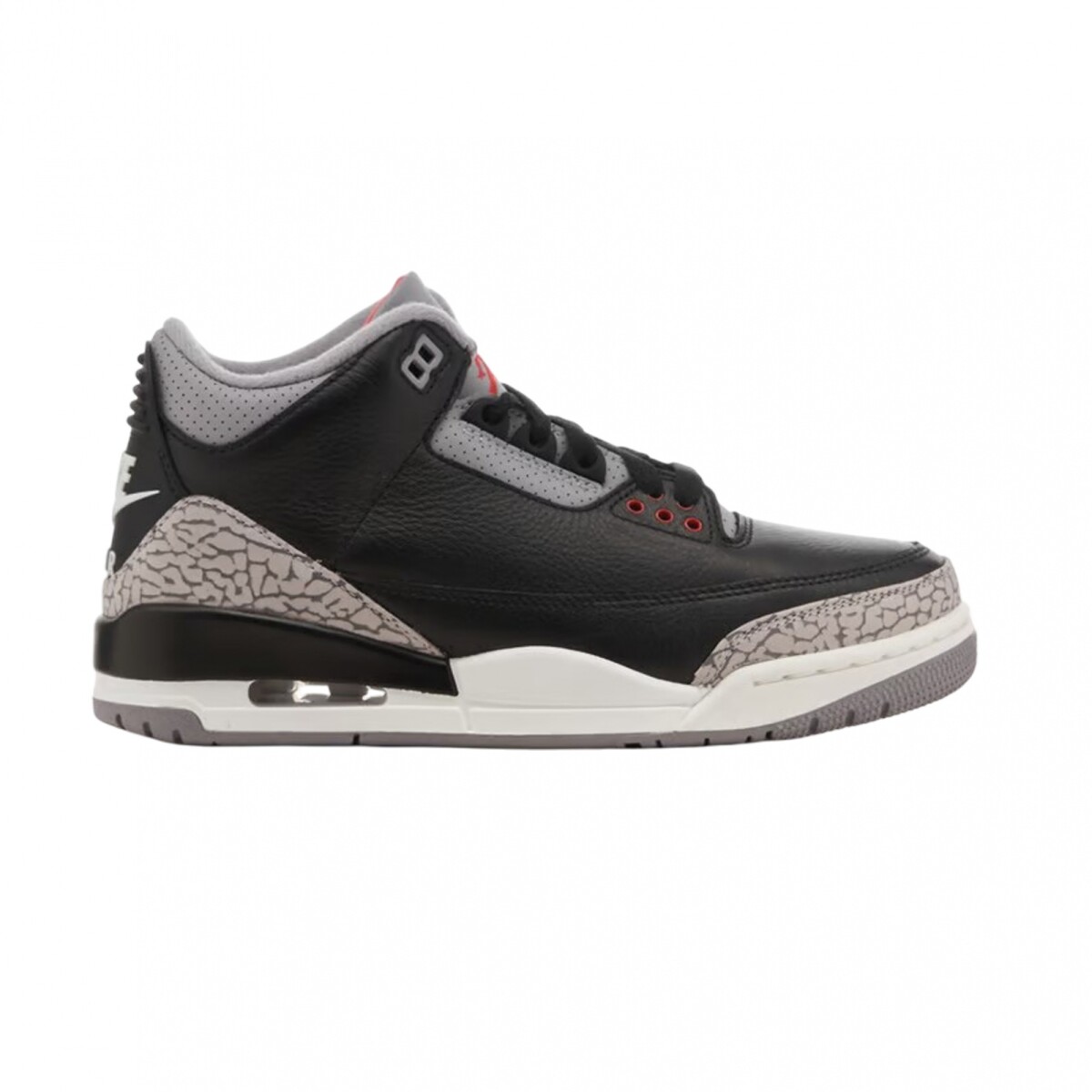 AIR JORDAN RETRO 3 BLACK CEMENT - Black 