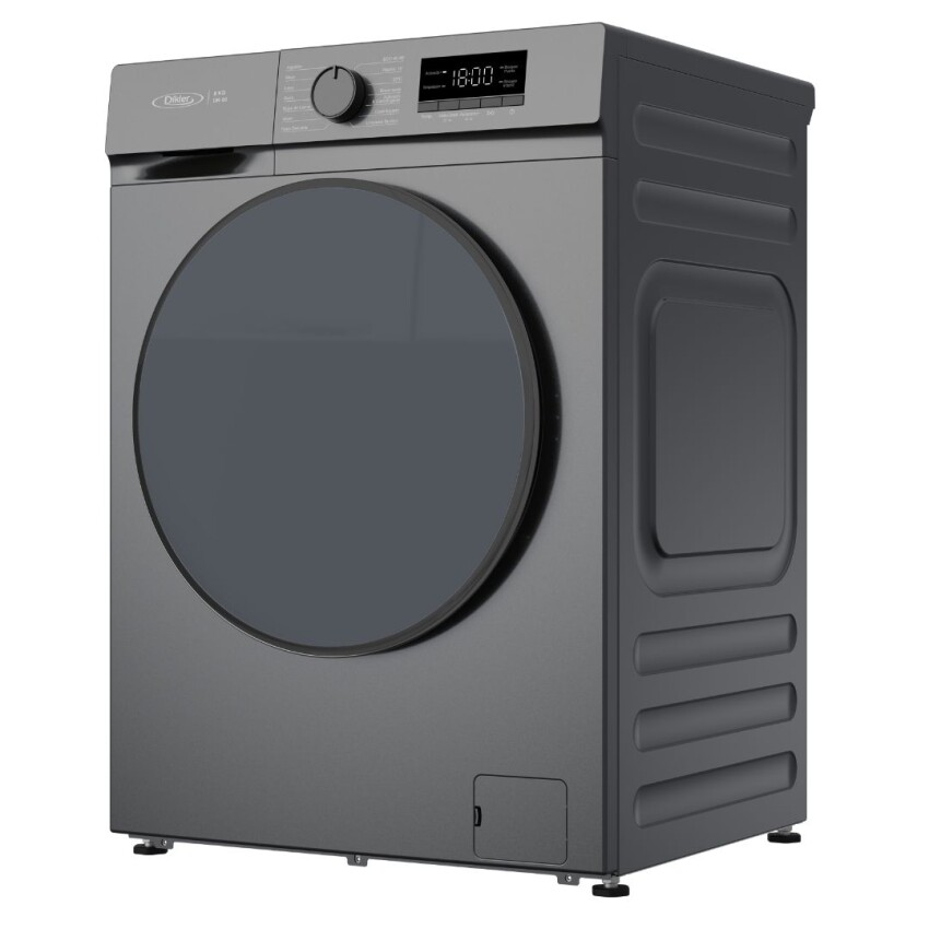 Lavarropas Dikler 8 KG DK-80 inverter dark inox. Lavarropas Dikler 8 KG DK-80 inverter dark inox.
