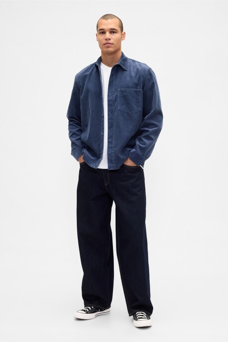 Camisa Jean De Pana Hombre Frozen Lake