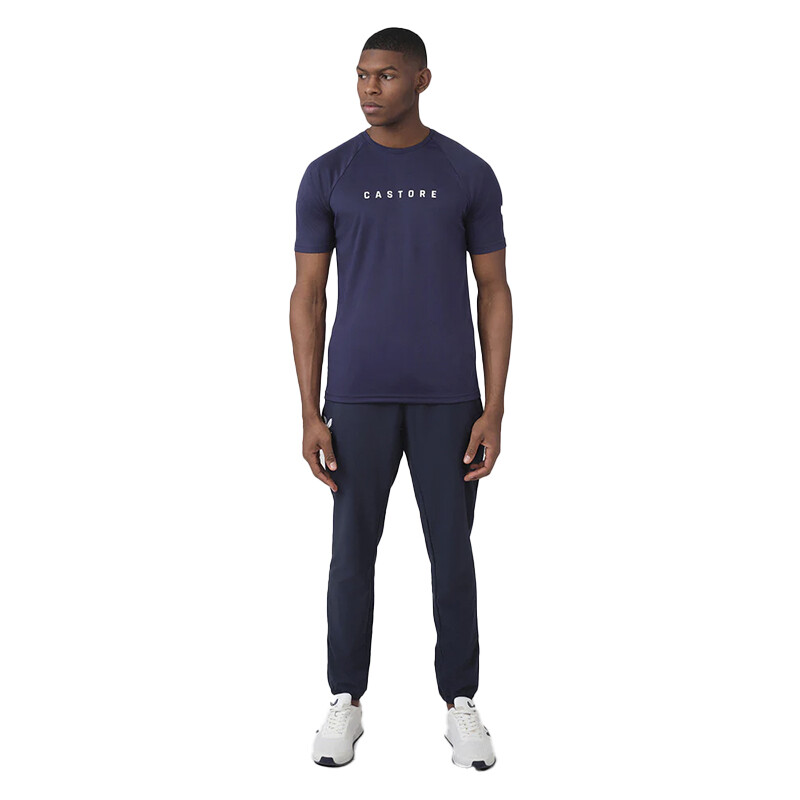 Remera Castore Sleeve Raglan Azul