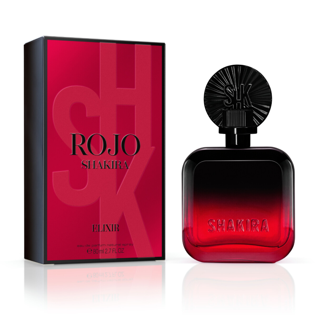 Perfume Shakira Rojo Elixir EDP 80ml 