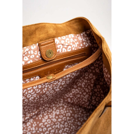 Travel Bag Gamuza Vegana Camel