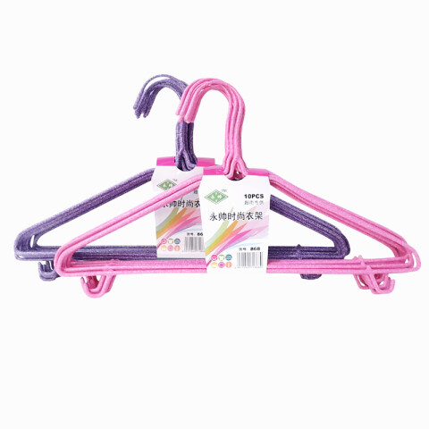 Perchas para ropa x10 unidades 2 colores Perchas Para Ropa X10 Unidades 2 Colores