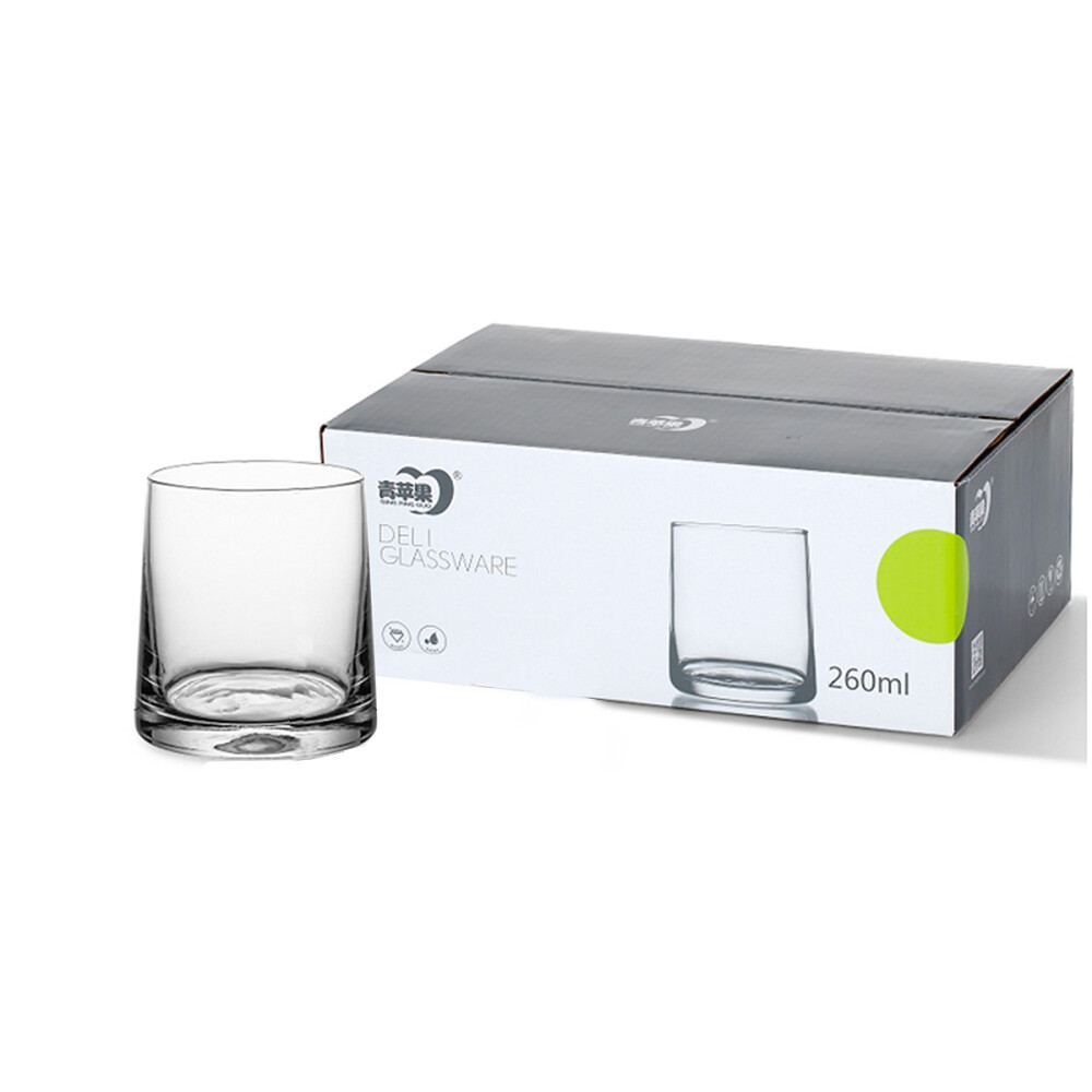 1 vaso vidrio Deli Glass 260 ml. 1 vaso vidrio Deli Glass 260 ml.