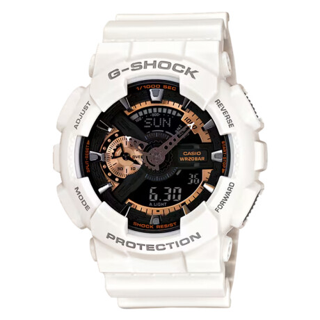 Reloj G-Shock Casio en Resina Blanco/Negro 0