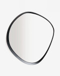 Espejo Tebel de metal negro 85 x 93,5 cm